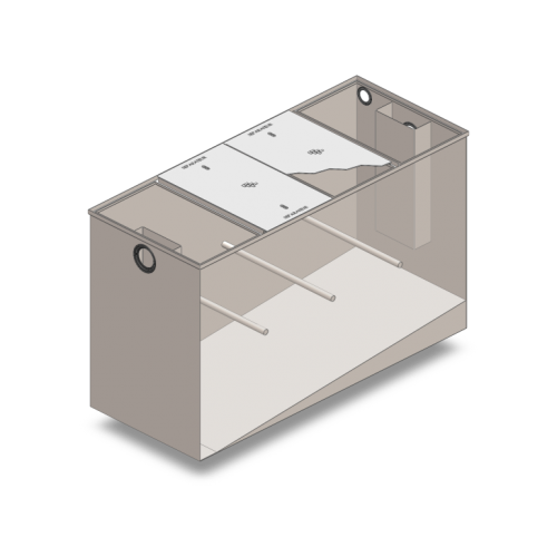 SAMBRE STAINLESS STEEL 1 to 10 Sludge trap / Grease interceptor
